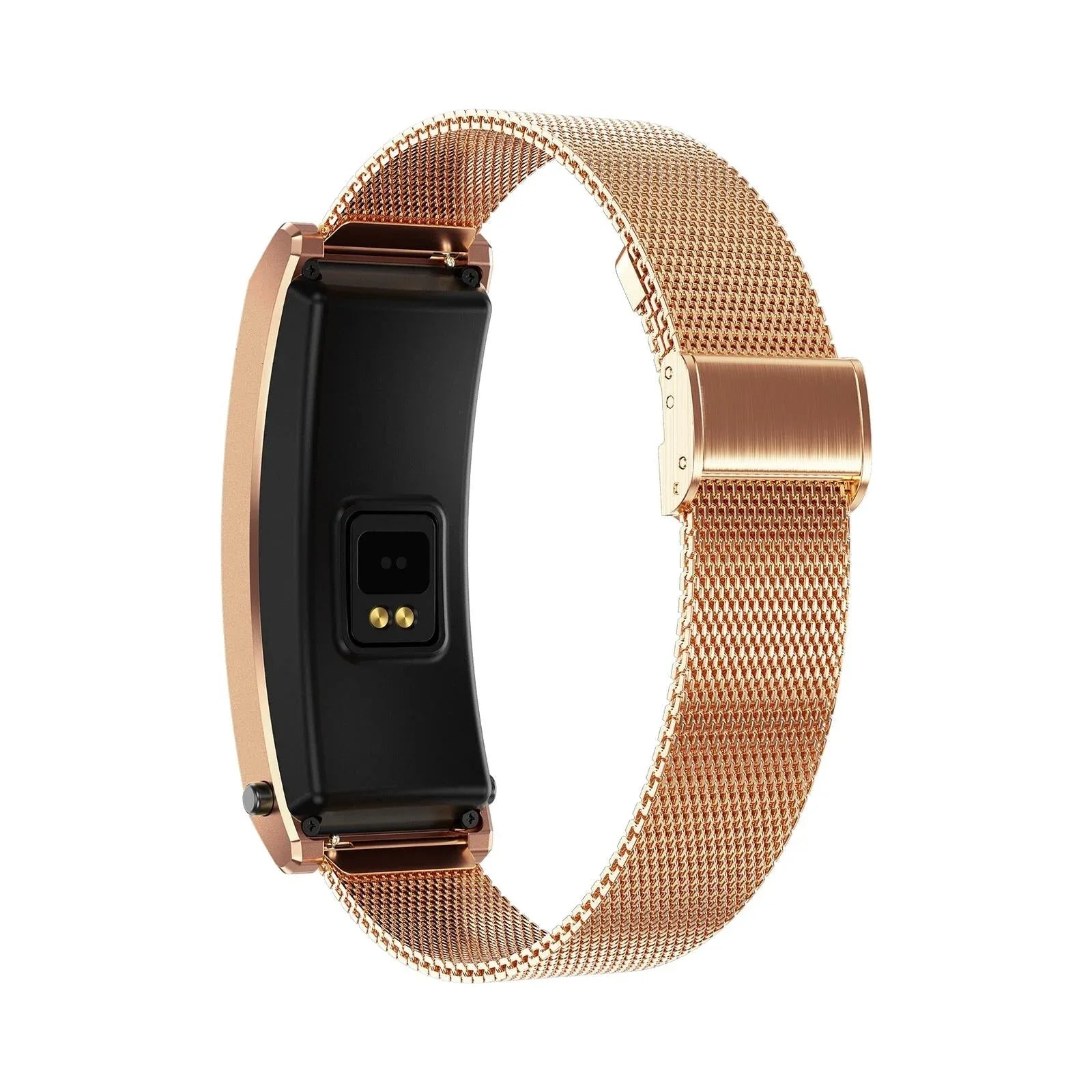 Smart Bracelet With Sleep And Oxygen Monitoring - Tft Display - Rose Gold - Mekamart Australia