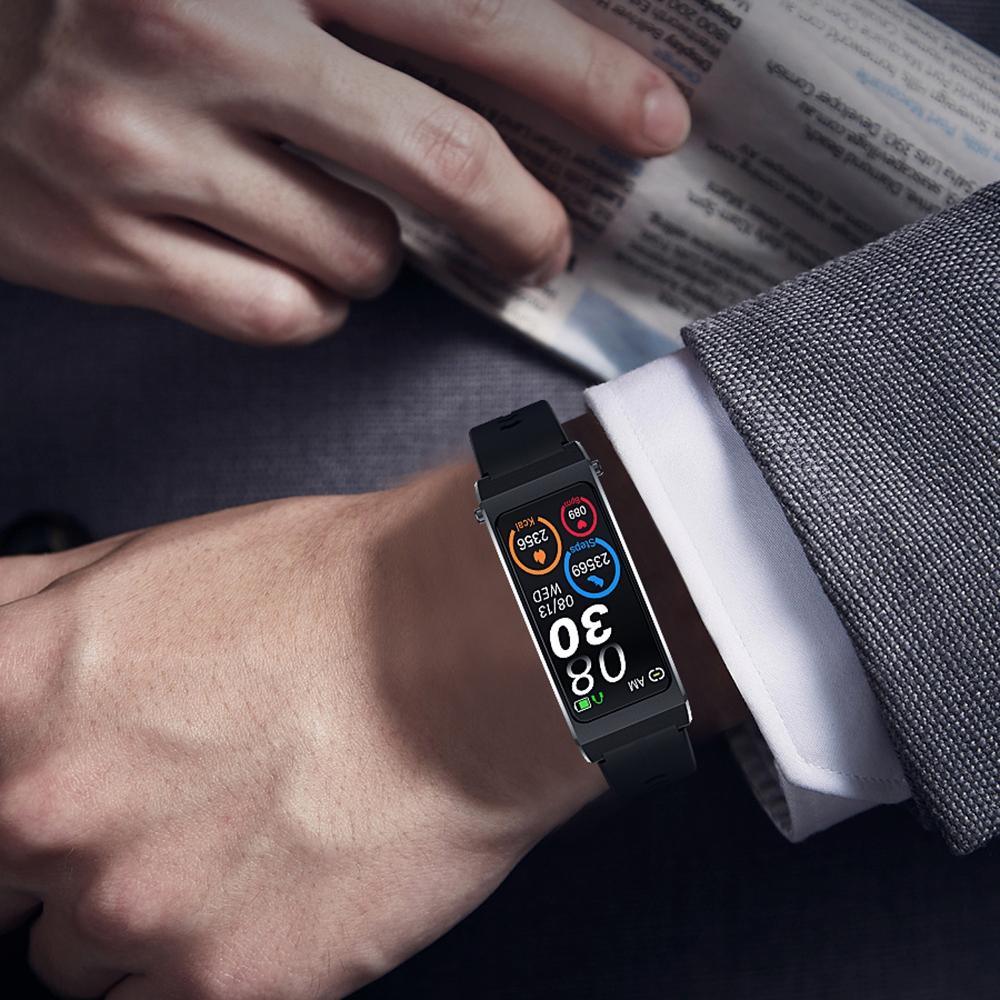 Smart Bracelet With Sleep And Oxygen Monitoring - Tft Display - Rose Gold - Mekamart Australia