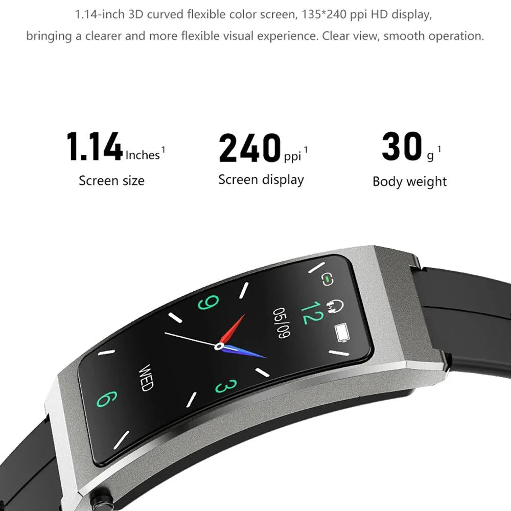 Smart Bracelet With Sleep And Oxygen Monitoring - Tft Display - Rose Gold - Mekamart Australia