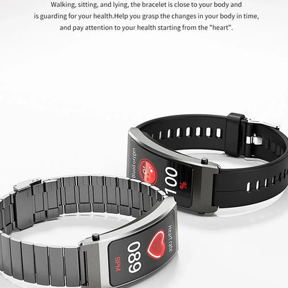 Smart Bracelet With Sleep And Oxygen Monitoring - Tft Display - Rose Gold - Mekamart Australia