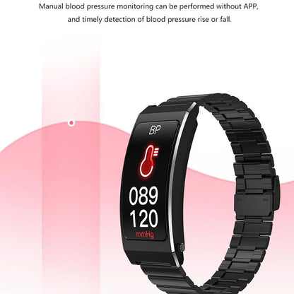 Smart Bracelet With Sleep And Oxygen Monitoring - Tft Display - Rose Gold - Mekamart Australia