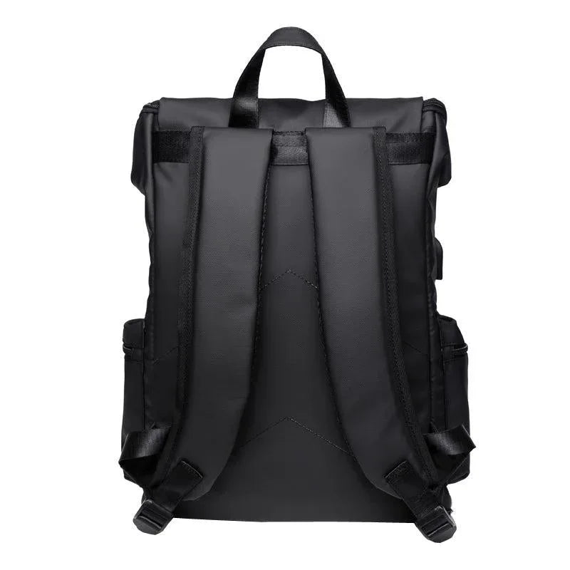 Men Business Travel Backpack - Spacious and Stylish - Grey - Mekamart Australia