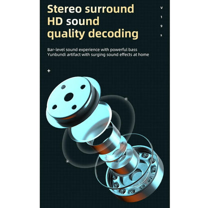 Business Style Bluetooth 5.0 Earphone with Fingerprint Touch - Silver - Mekamart Australia