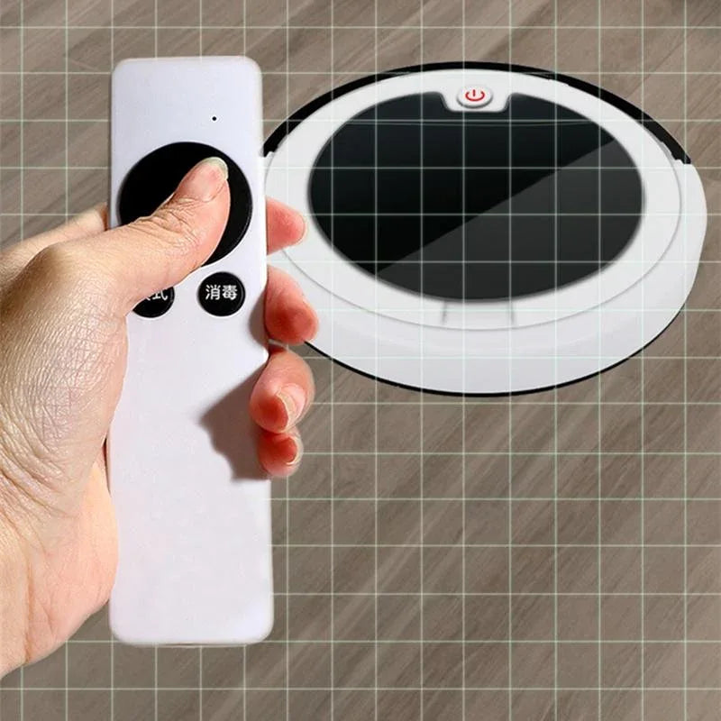 Smart Home Sweeping Robot with Remote Control and Large Suction - Red Black - Mekamart Australia