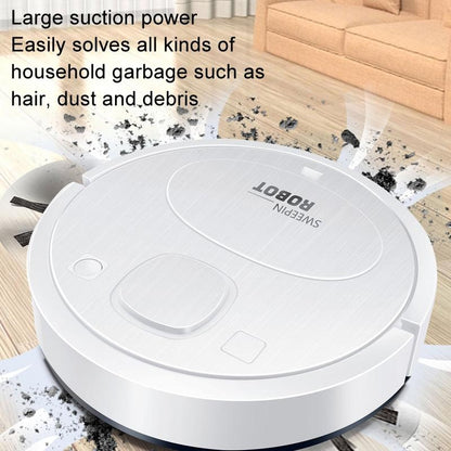 Smart Usb Charging Robot Vacuum Cleaner - Automatic Cleaning - Black