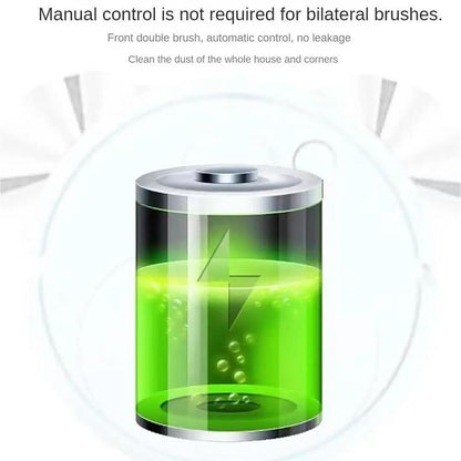 Smart Usb Charging Robot Vacuum Cleaner - Automatic Cleaning - Black