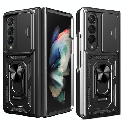 For Samsung Galaxy Z Fold4 5G Camshield Lanyard Case With Slide Ring - Mekamart Australia