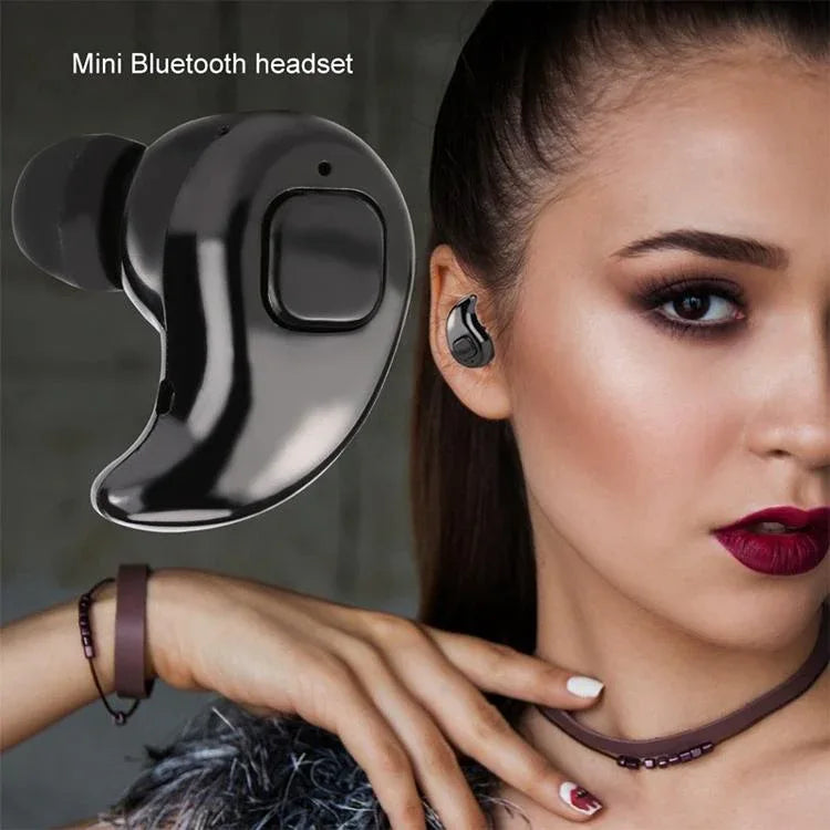 Wireless Bluetooth Earphone with Mic for Sports - S530x - Black - Mekamart Australia