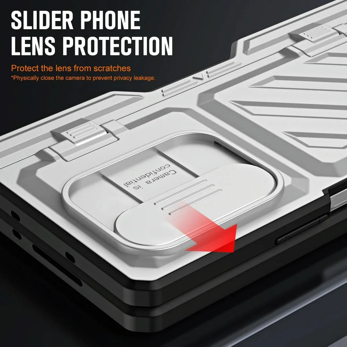 For Samsung Galaxy Z Fold4 5G Shockproof Tpu Pc Case With Pen - Gold - Mekamart Australia