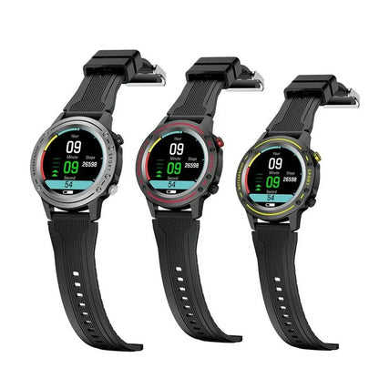 Waterproof Bluetooth Bracelet With Hr And Temperature Tracking - Red - Mekamart Australia