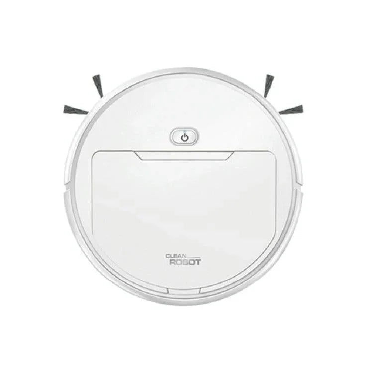 3-in-1 Smart Vacuum Cleaner Robot - Rechargeable Multifunctional Dry / Wet - White