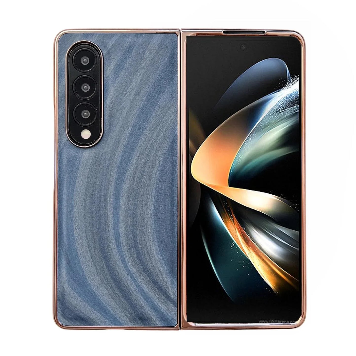 For Samsung Galaxy Z Fold4 5G Nano Electroplating Case - Green Grass - Mekamart Australia