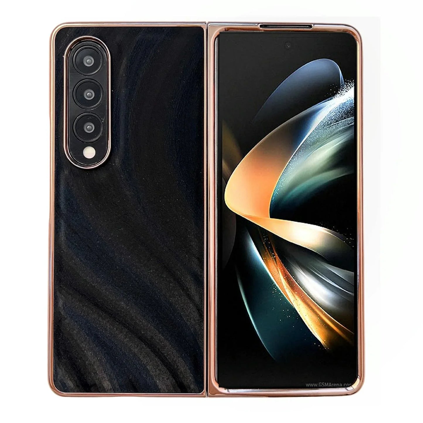 For Samsung Galaxy Z Fold4 5G Nano Electroplating Case - Green Grass - Mekamart Australia