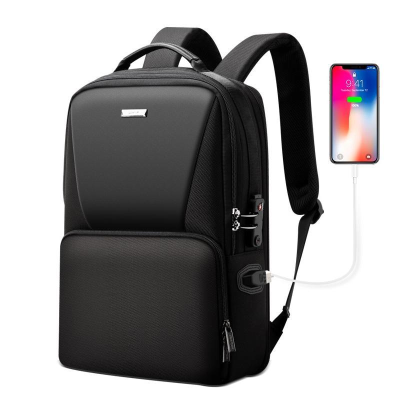 Anti-theft Waterproof Business Backpack for Travel - 30x15x44cm in Black - Mekamart Australia