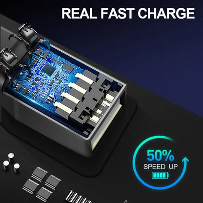 Anti-theft Waterproof Business Backpack for Travel - 30x15x44cm in Black - Mekamart Australia