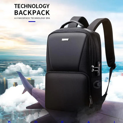Anti-theft Waterproof Business Backpack for Travel - 30x15x44cm in Black - Mekamart Australia