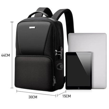 Anti-theft Waterproof Business Backpack for Travel - 30x15x44cm in Black - Mekamart Australia