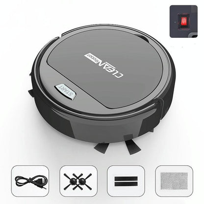 Smart Household Sweeping Robot - Automatic - Black