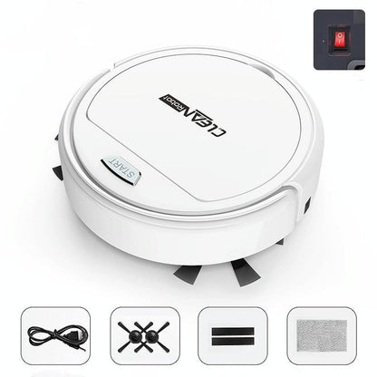 Smart Household Sweeping Robot - Automatic - Black