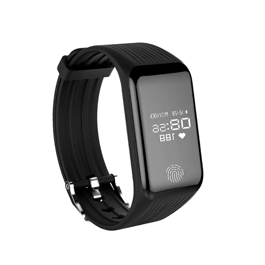 Waterproof Oled Fitness Tracker - Ip67 - Black - Mekamart Australia