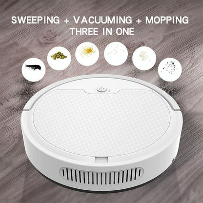 Smart Path-charging Sweeping Robot for Household - Black - Mekamart Australia