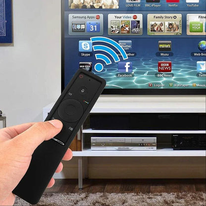 Silicone Non-slip Remote Control Cover for Samsung Smart Tv - Black - Mekamart Australia