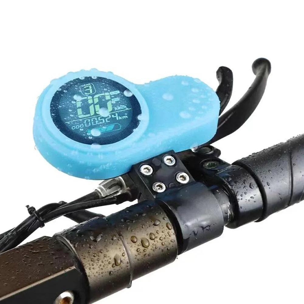 Silicone Instrument Cover for Kugoo M4 Pro Electric Scooter - Blue - Mekamart Australia