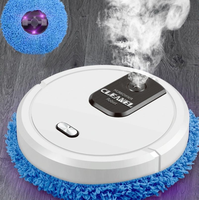 Smart Mopping Robot with Humidifier & Aroma Diffuser - Red - Mekamart Australia