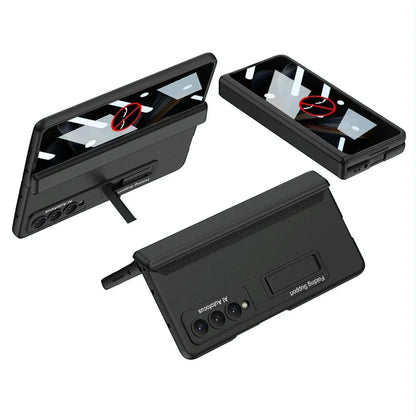 For Samsung Galaxy Z Fold4 5G Magnetic Fold Case - Full Coverage - Gold - Mekamart Australia