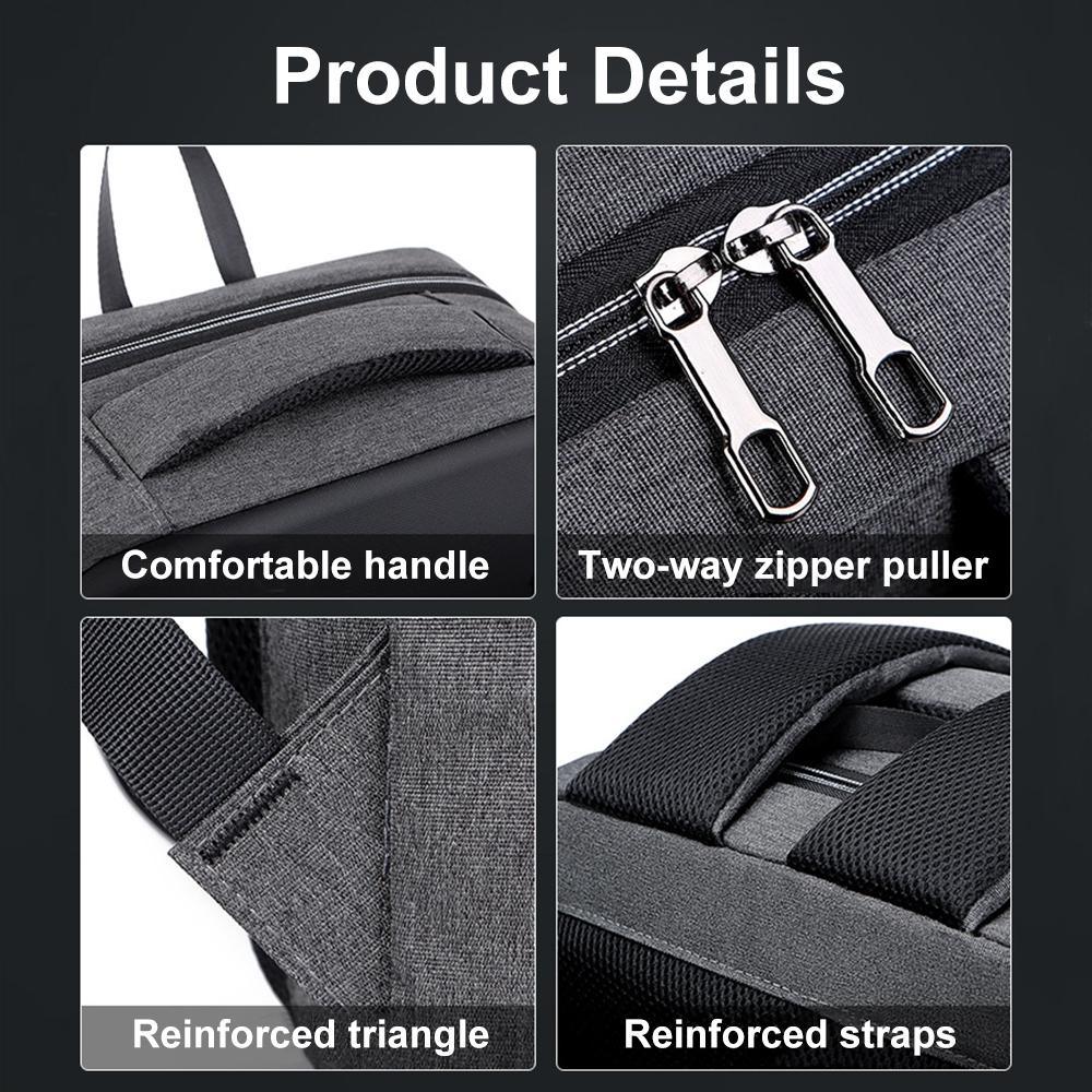 Large Capacity Anti-Theft Laptop Backpack With Usb Port - 16 Inch - Mekamart Australia