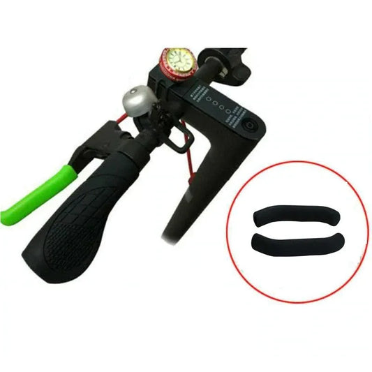 Non-slip Silicone Handbrake Covers for Xiaomi Mijia M365 Electric Scooter 2 Pcs - Black