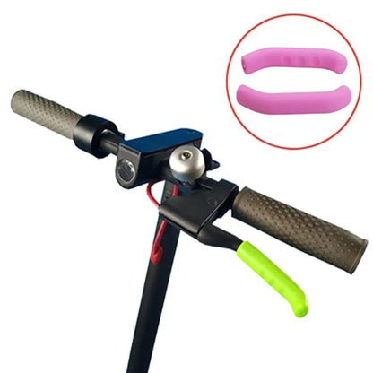 Non-slip Silicone Handbrake Covers for Xiaomi Mijia M365 Electric Scooter 2 Pcs - Black - Mekamart Australia