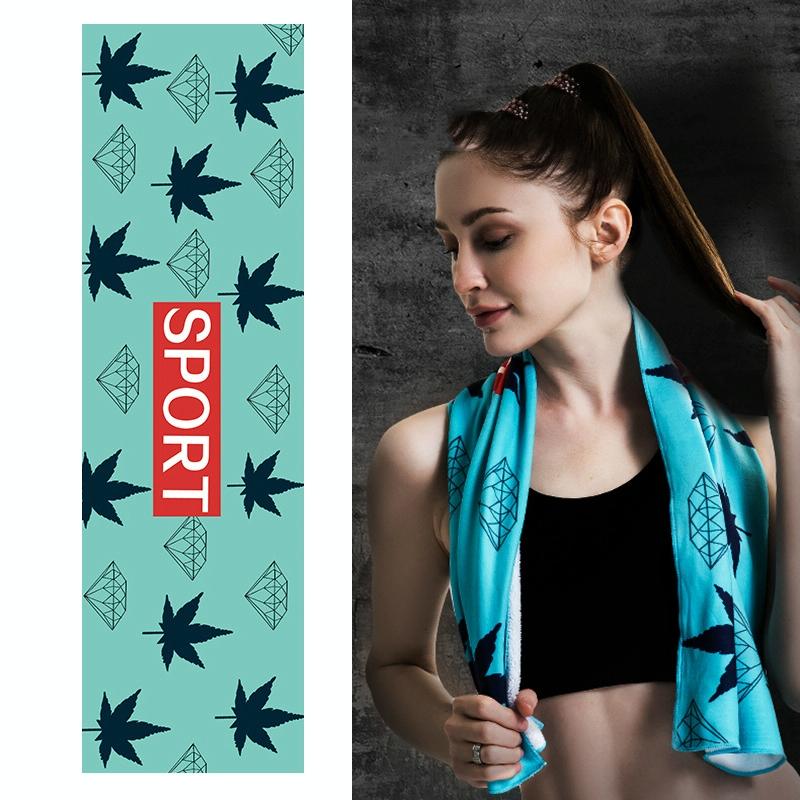Quick Drying Cooling Towel For Outdoor Sports 100 X 30Cm - Starry Sky