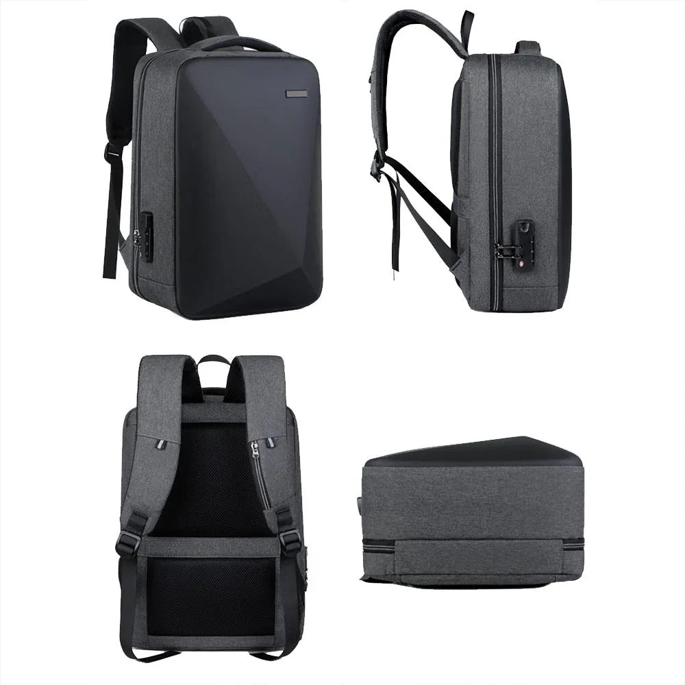 Large Capacity Anti-Theft Laptop Backpack With Usb Port - 16 Inch - Mekamart Australia