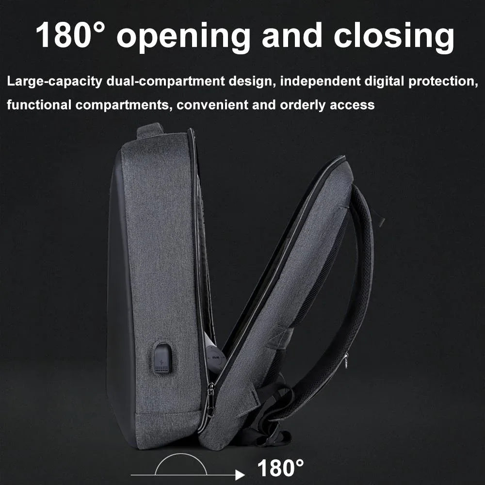 Large Capacity Anti-Theft Laptop Backpack With Usb Port - 16 Inch - Mekamart Australia