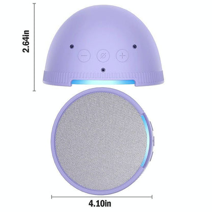 Protective Cover for Amazon Echo Pop Smart Speaker - Drop-proof and All-inclusive - White - Mekamart Australia