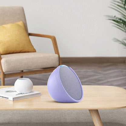 Protective Cover for Amazon Echo Pop Smart Speaker - Drop-proof and All-inclusive - White - Mekamart Australia