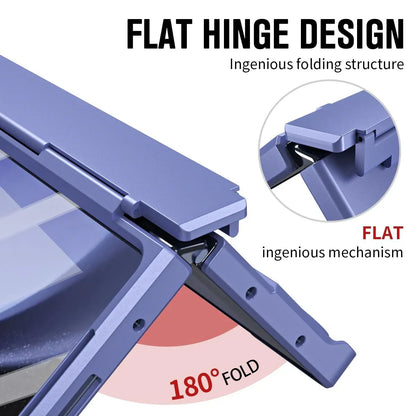 For Samsung Galaxy Z Fold4 5G Shockproof Diamond Case With Hinge And Pen - Blue - Mekamart Australia