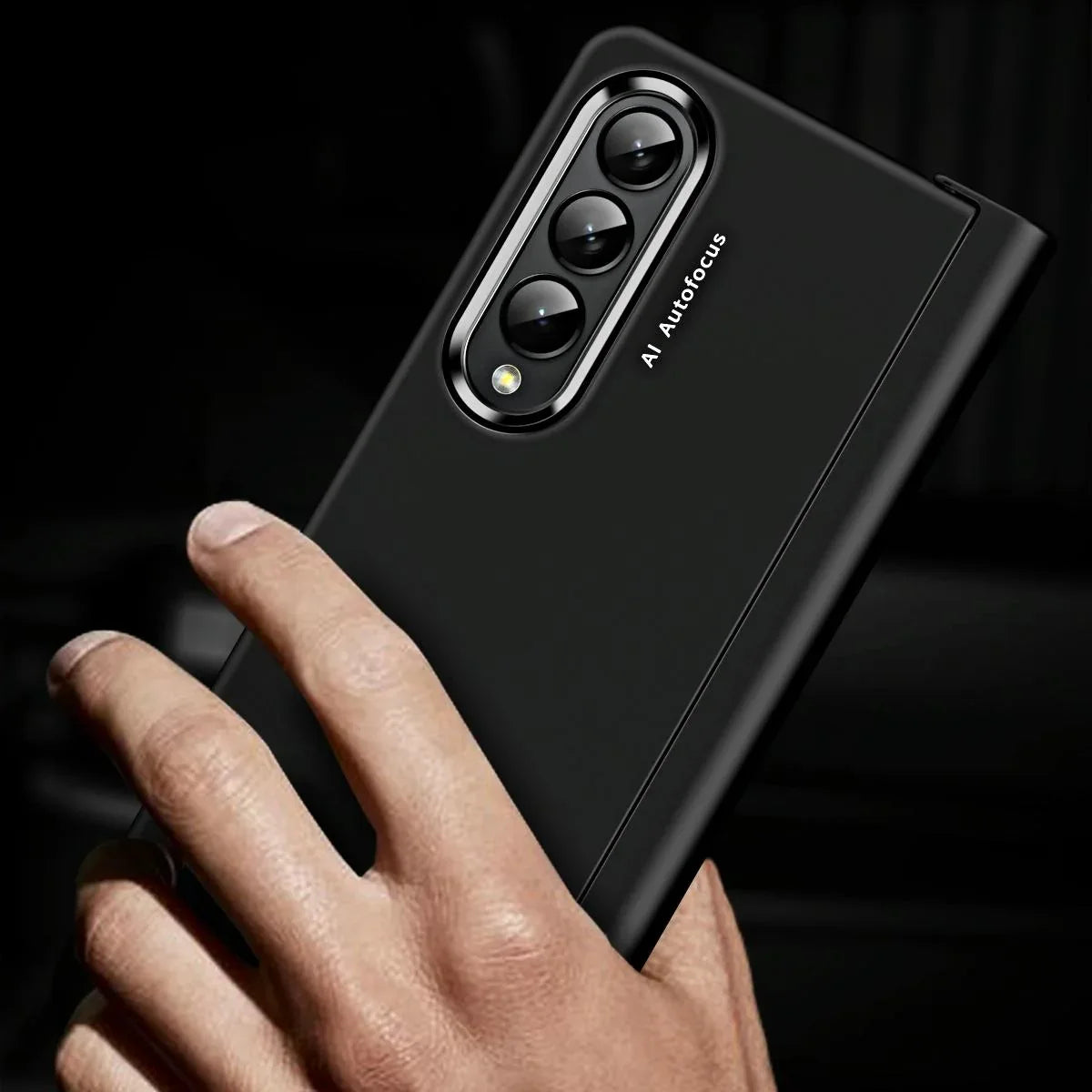 For Samsung Galaxy Z Fold4 5G Skin Feel Contact Lens Case - Aoyama Dai - Mekamart Australia