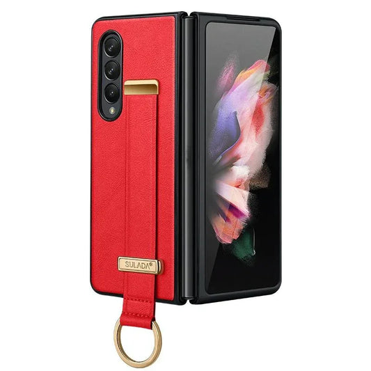For Samsung Galaxy Z Fold4 5G Leather Shockproof Case - Mekamart Australia