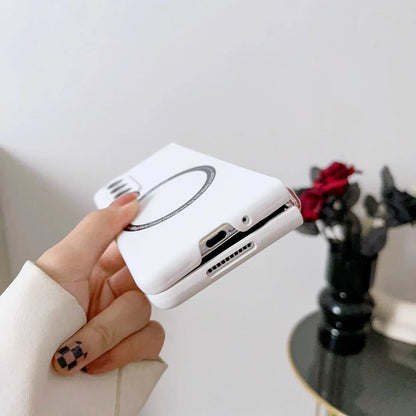 For Samsung Galaxy Z Fold4 5G Magnetic Skin Case - Magsafe - Pink - Mekamart Australia