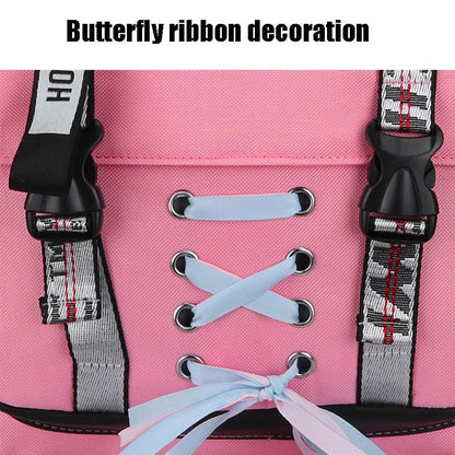 Anti-theft Usb Backpack for Sports and Leisure - Pink - Mekamart Australia