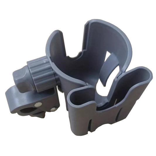 Vibe Geeks Convenient 2-in-1 Stroller Cup and Phone Holder for On-the-go Parenting - Grey