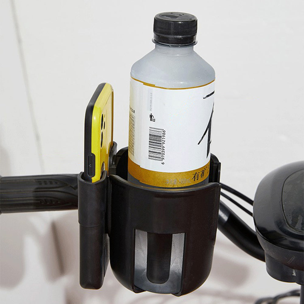 Vibe Geeks Convenient 2-in-1 Stroller Cup and Phone Holder for On-the-go Parenting - Pink