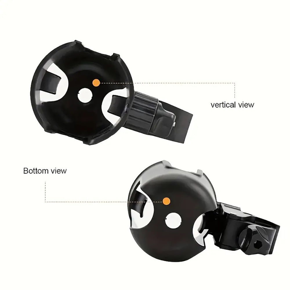 Vibe Geeks Convenient 2-in-1 Stroller Cup and Phone Holder for On-the-go Parenting - Yellow