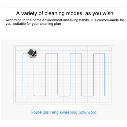 Smart Household Sweeping Robot - Efficient Cleaning - Grey