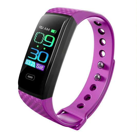 Smart Bracelet With Call Reminder Heart Rate & Sleep Monitoring - Ip67 Waterproof - Blue - Mekamart Australia