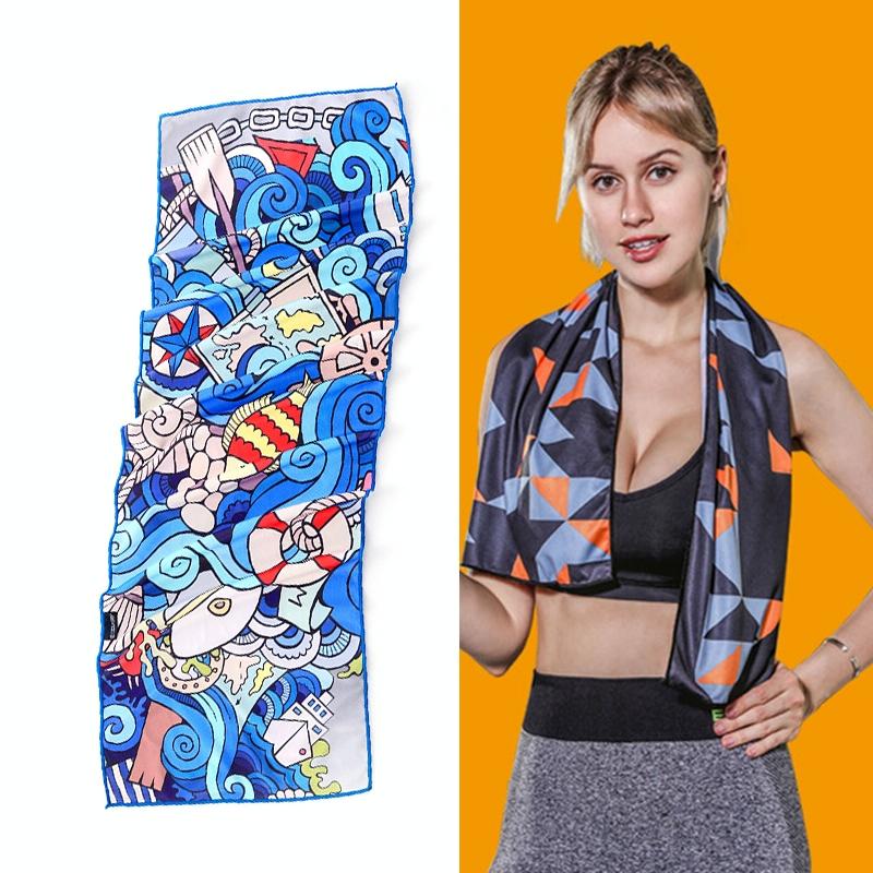 Quick Drying Gym Towel For Sports - Colourful