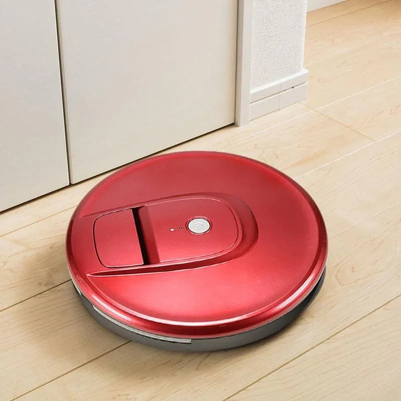 Smart Household Sweeping Robot - Efficient Cleaning - Red - Mekamart Australia