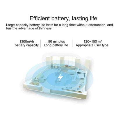 Smart Household Sweeping Robot - Efficient Cleaning - Red - Mekamart Australia